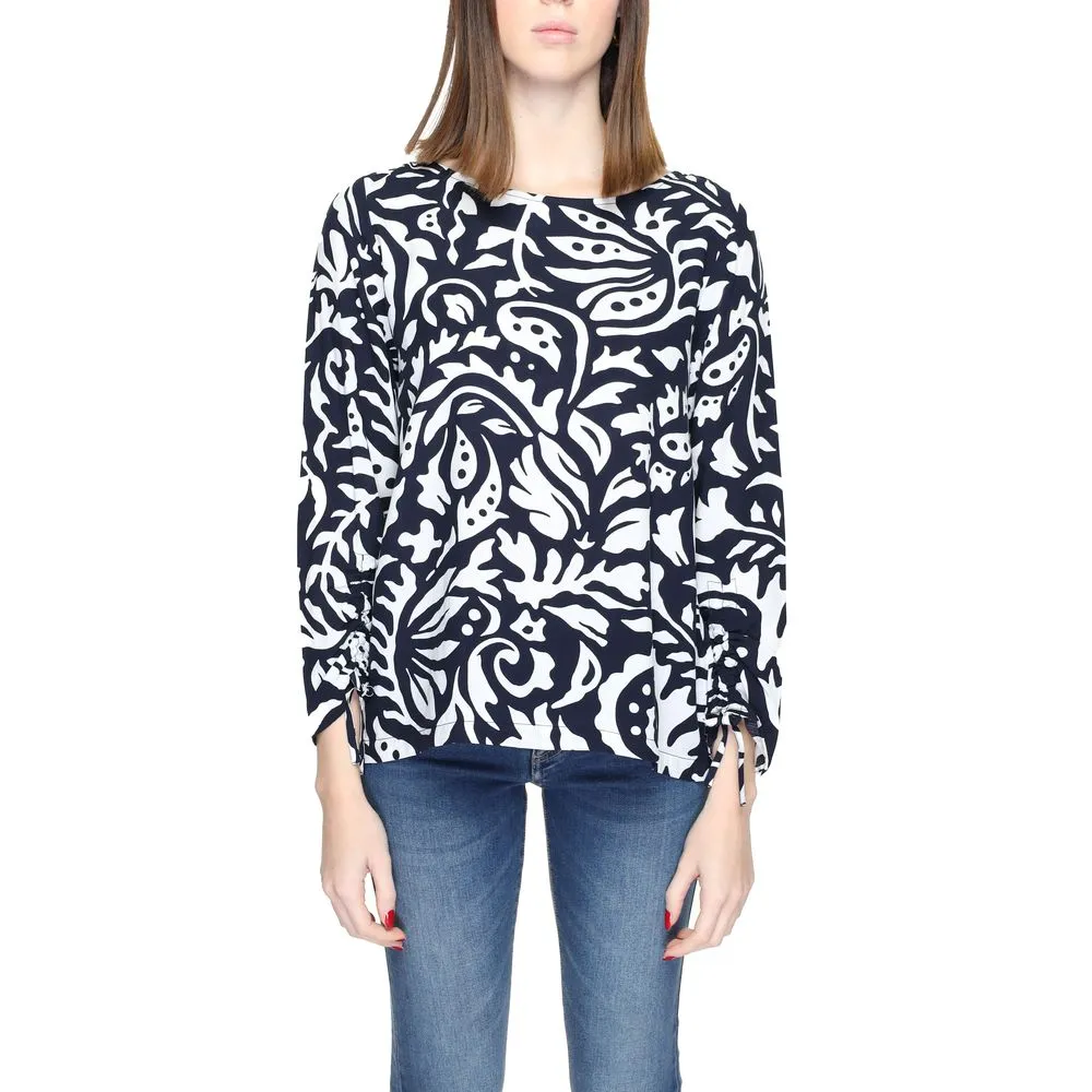 Street One Women's Blue Viscose Shirt