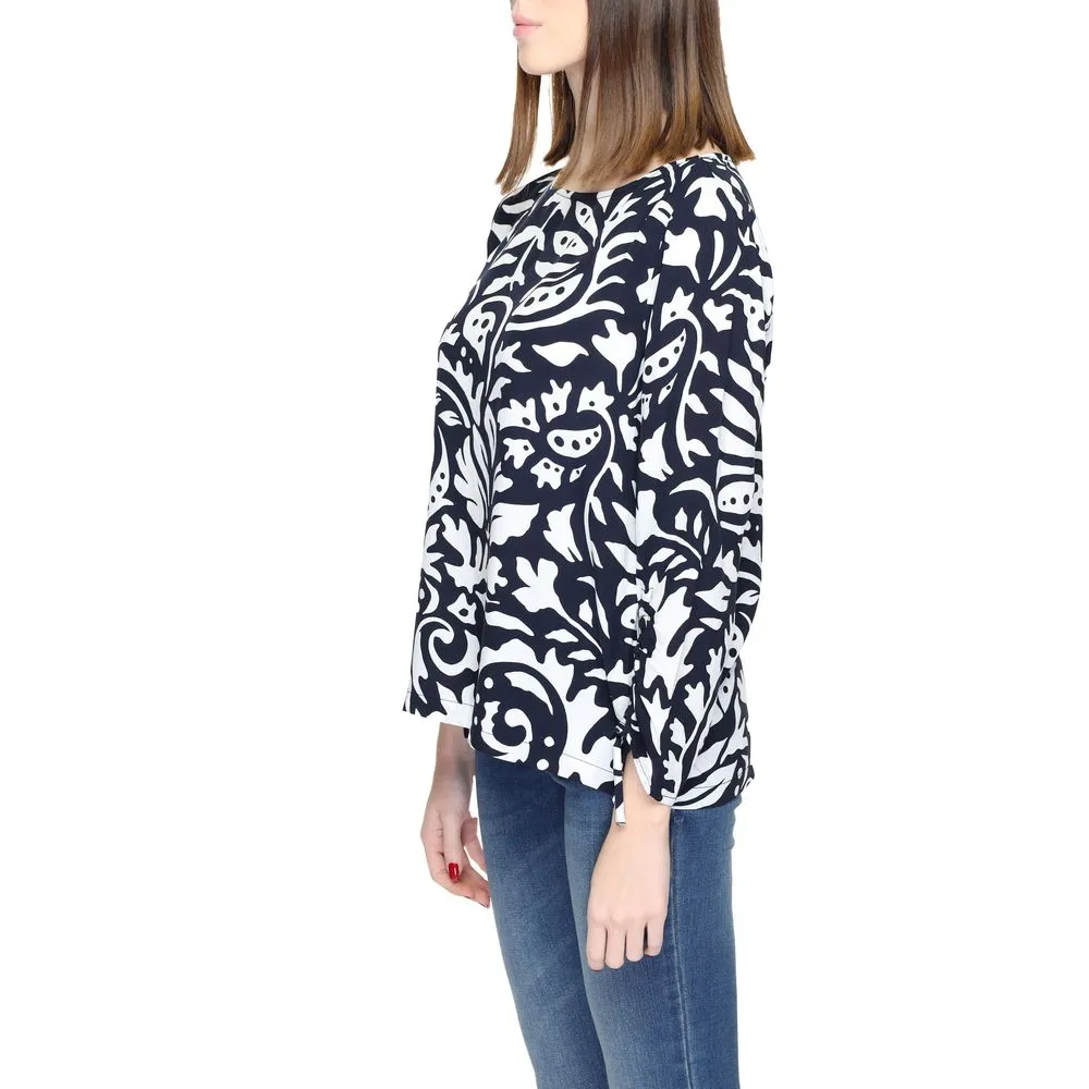 Street One Women's Blue Viscose Shirt