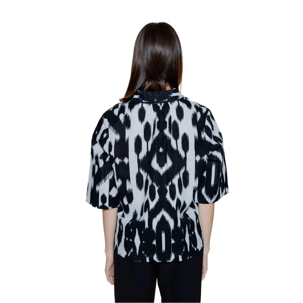 Street One Women's Black Linen Shirt