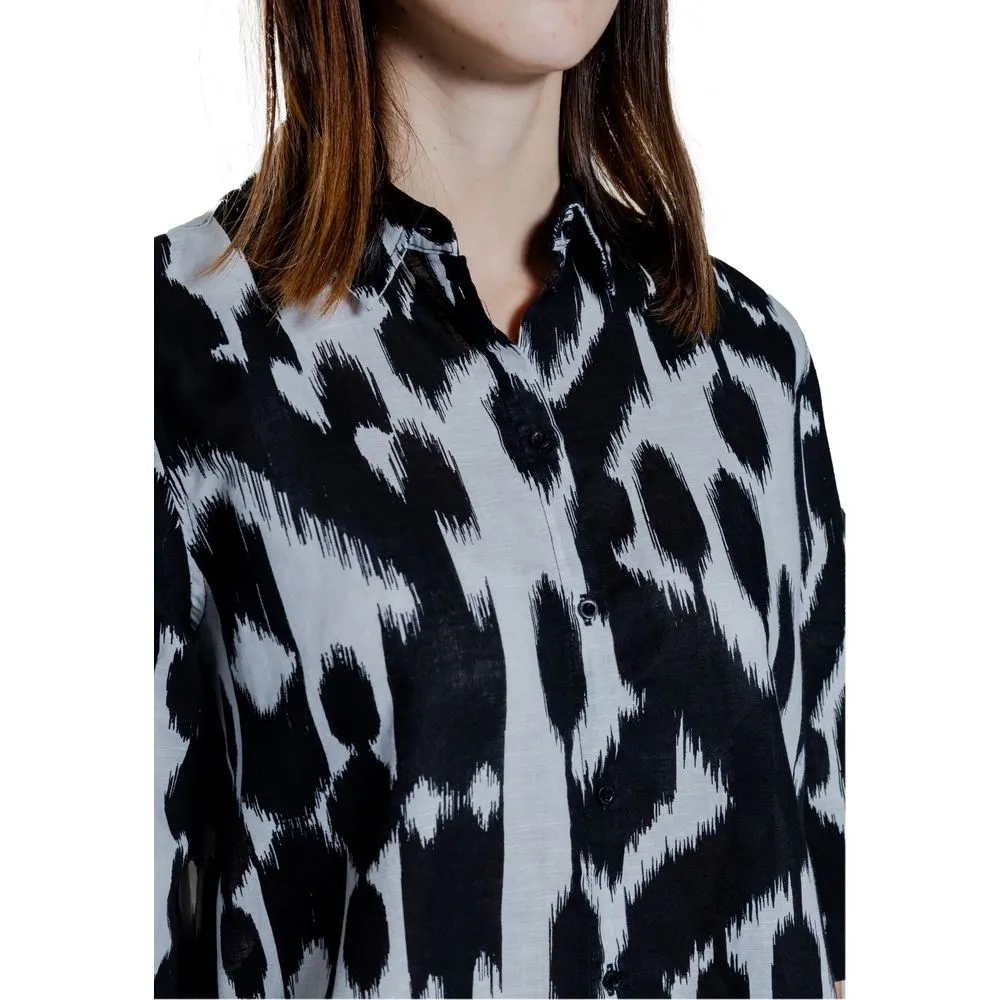 Street One Women's Black Linen Shirt