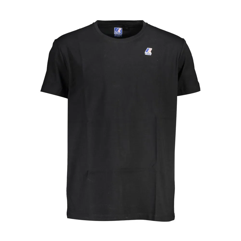 K-WAY Men's Black Cotton T-Shirt