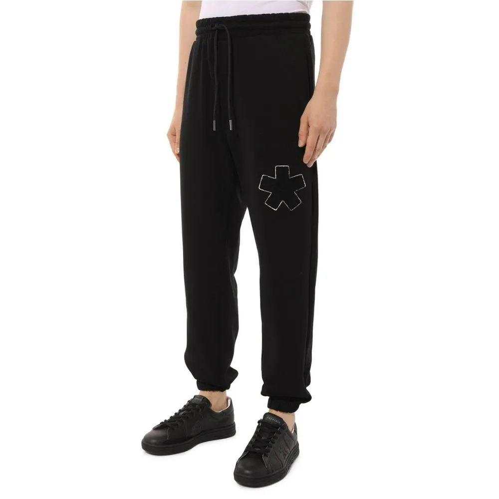Comme Des Fuckdown Men's Black Cotton Jeans & Pant