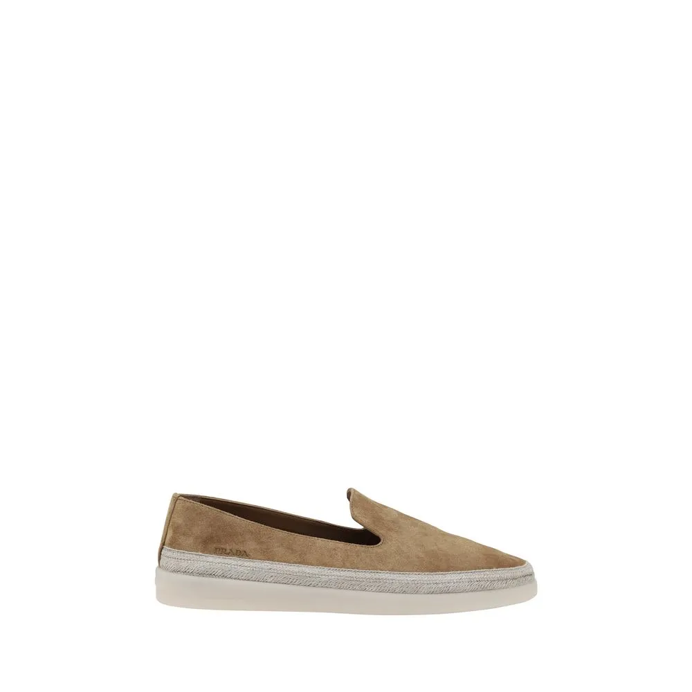 Prada Men's Suede Loafers