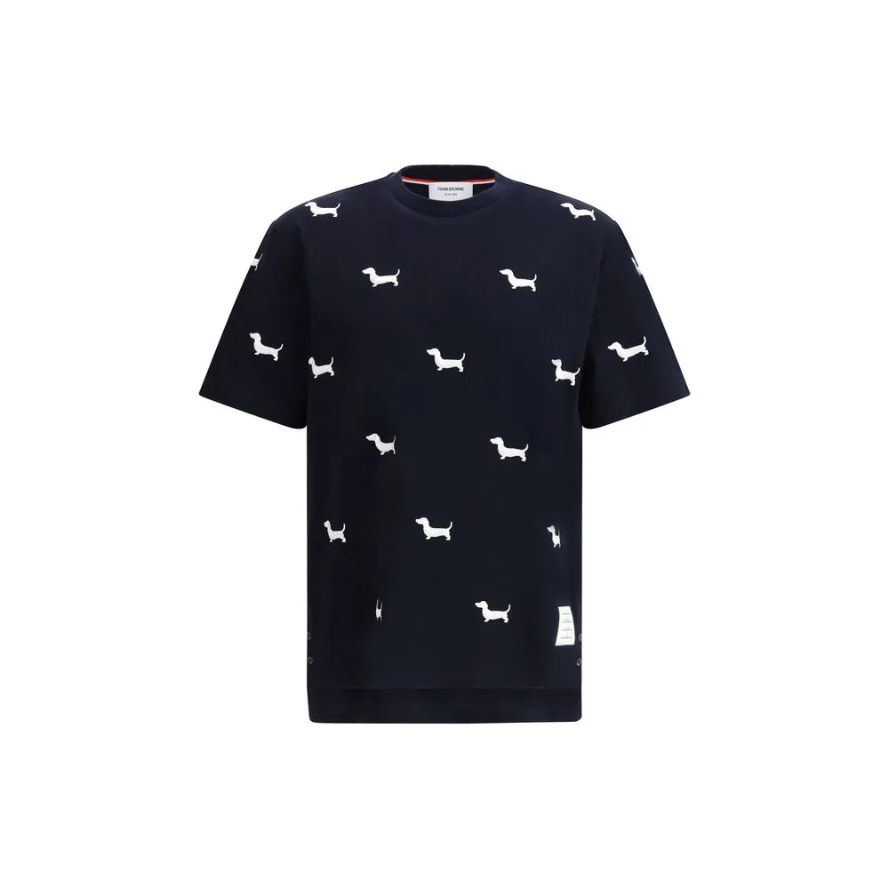 Thom Browne Men's T-Shirt with dachshunds