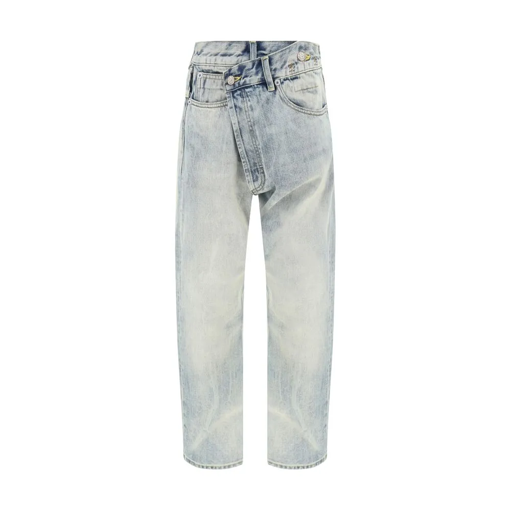 R13 Women's Cross Over Jeans