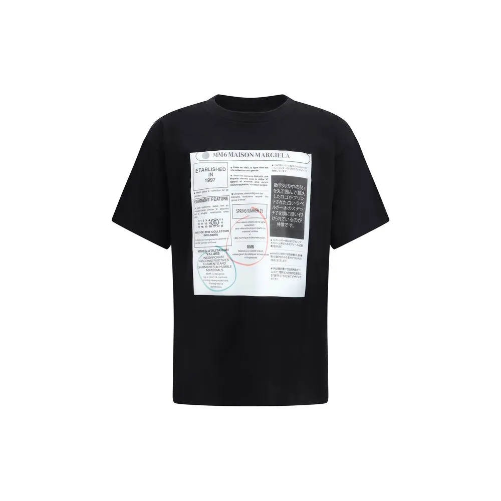 MM6 Men's Maxi print T-Shirt