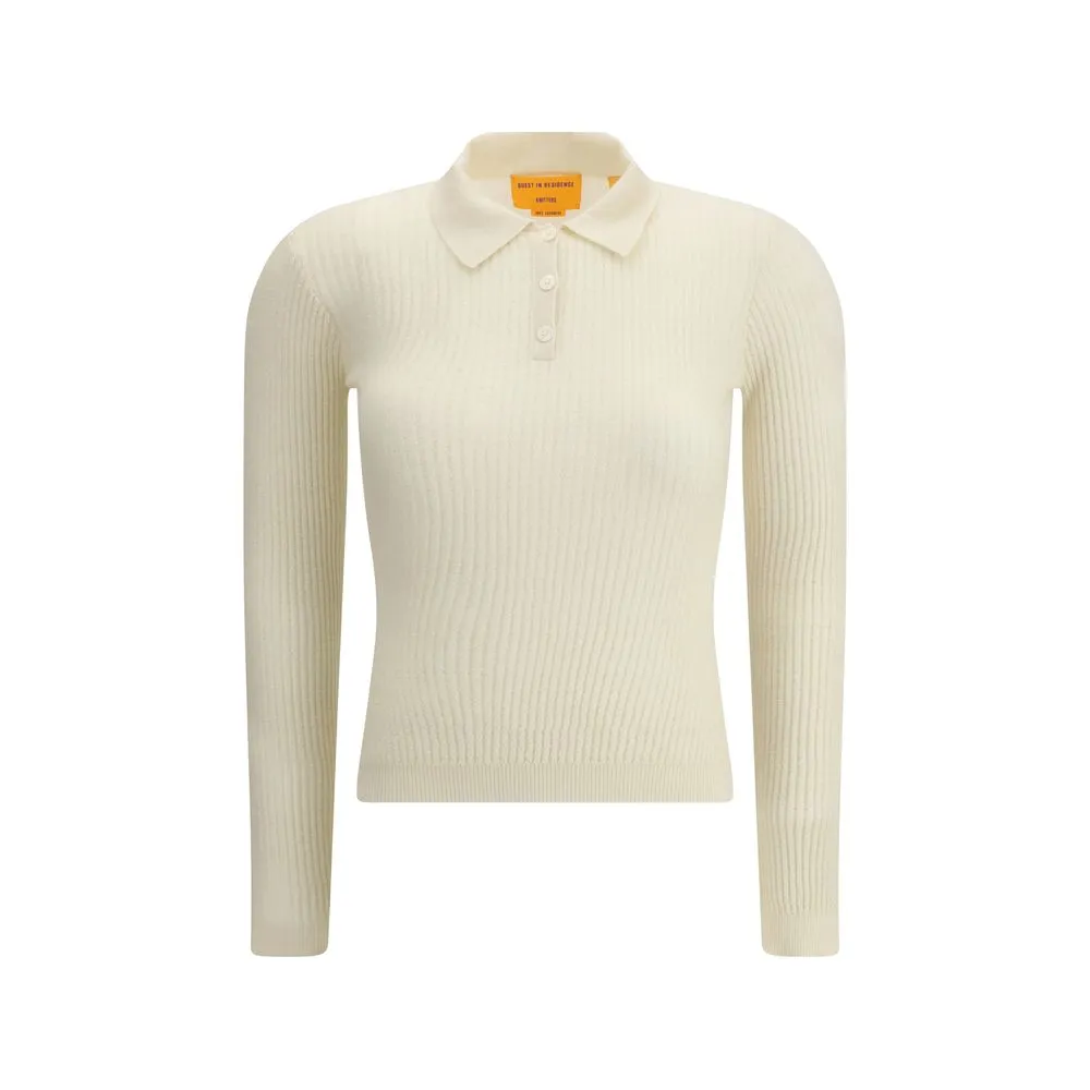 Guest in Residence Women's Cashmere Polo Sweater