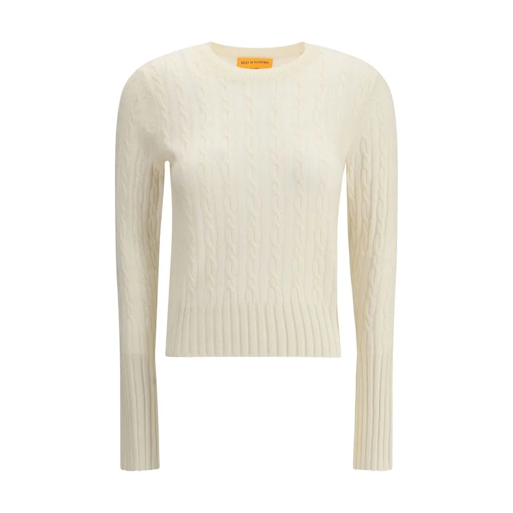 Guest in Residence Women's Cashmere Braided Sweater