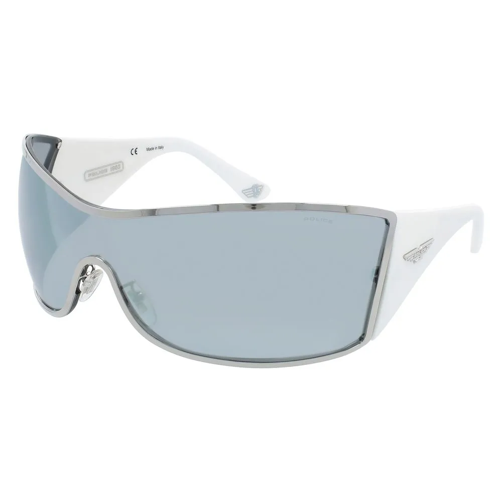 Police Men's Brown Combined Metal Sunglasses