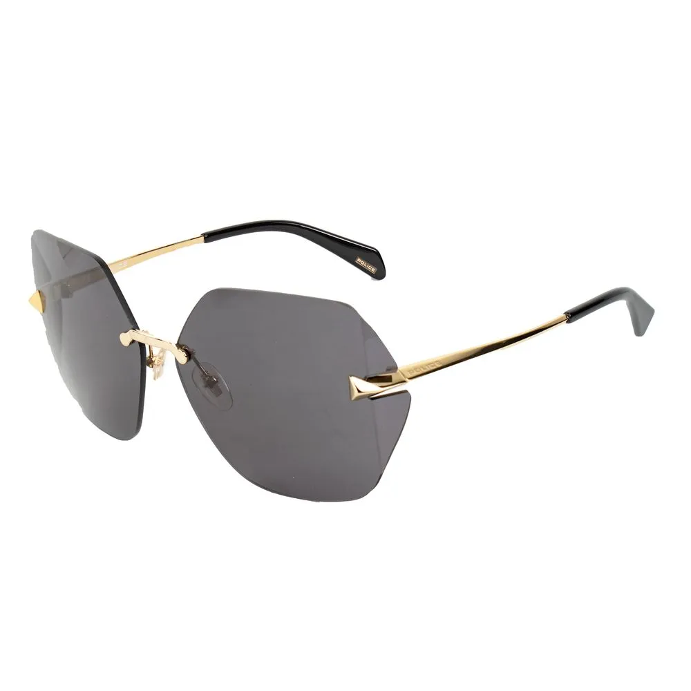 Police Women's Pink Metal Sunglasses