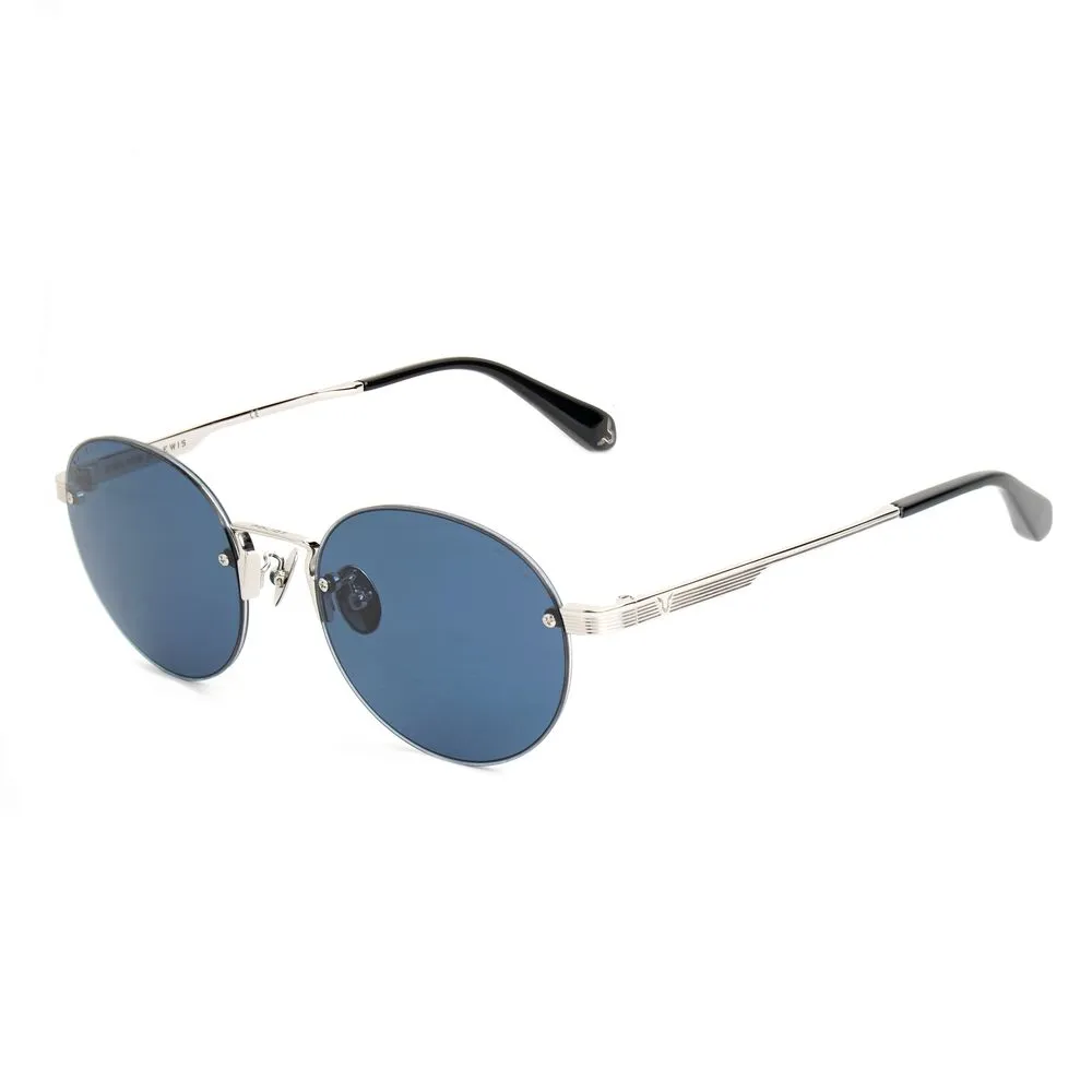 Police Men's Gray Metal Sunglasses