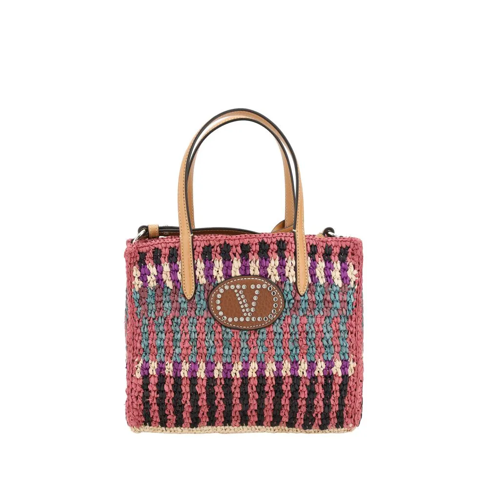 Valentino Garavani Men's Raffia Tote Bag