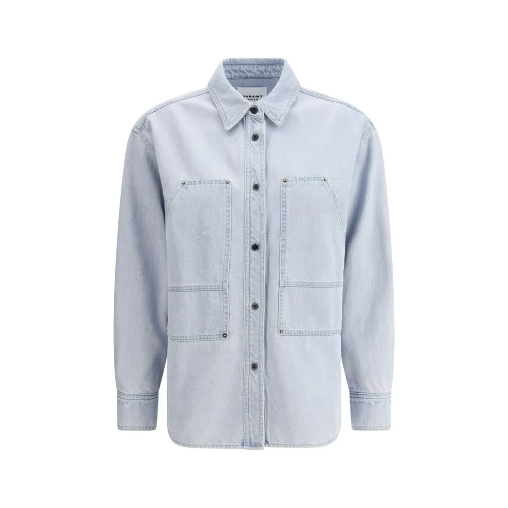 Marant Etoile Women's Denim Shirt Jacket