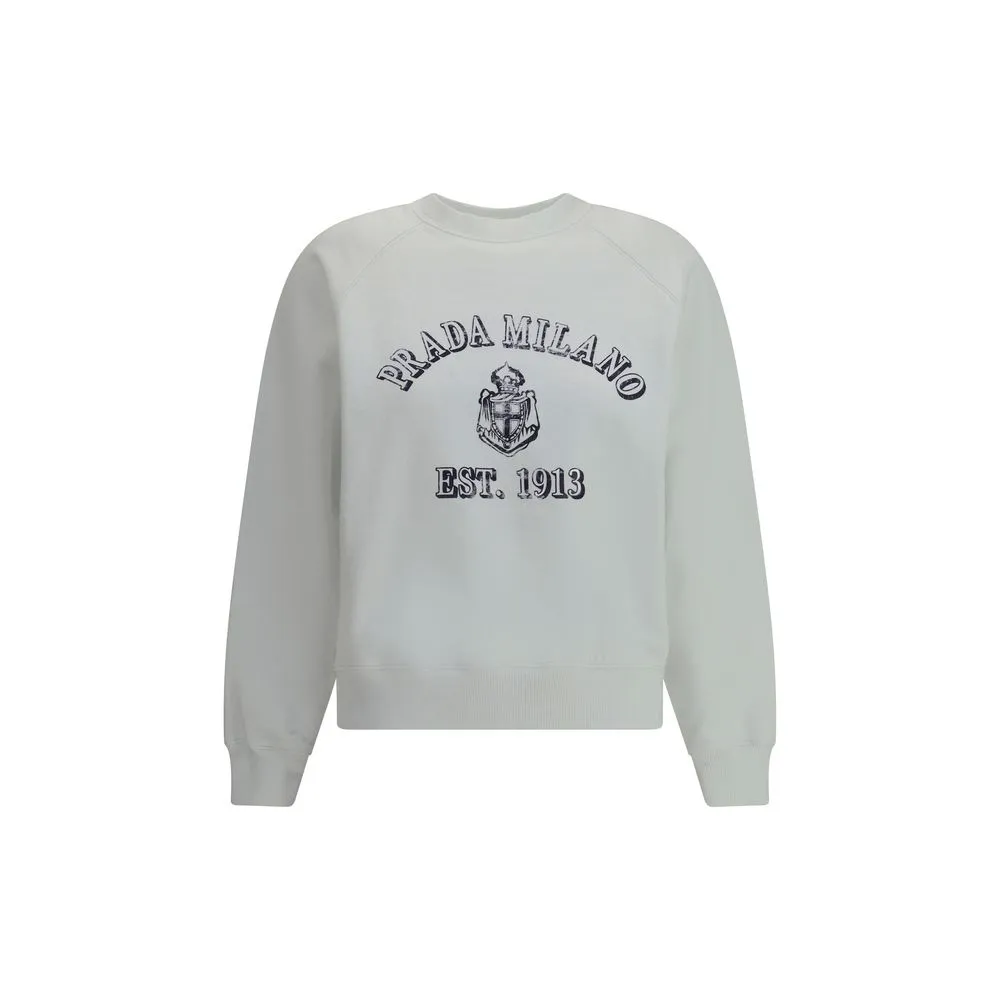 Prada Women's Logo's cotton Sweatshirt