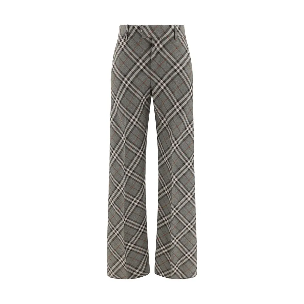 Burberry Women's Archive Check Tailored Pants