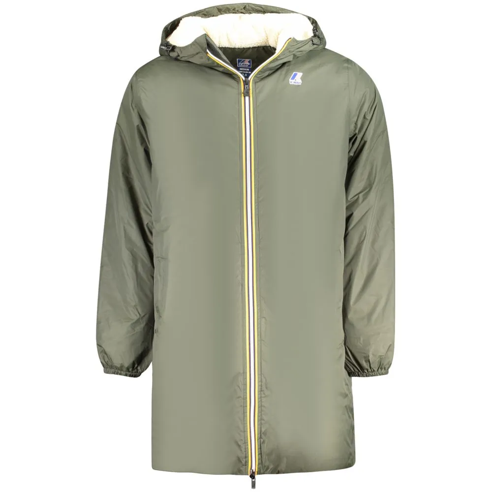 K-WAY Green Polyester Men Jacket