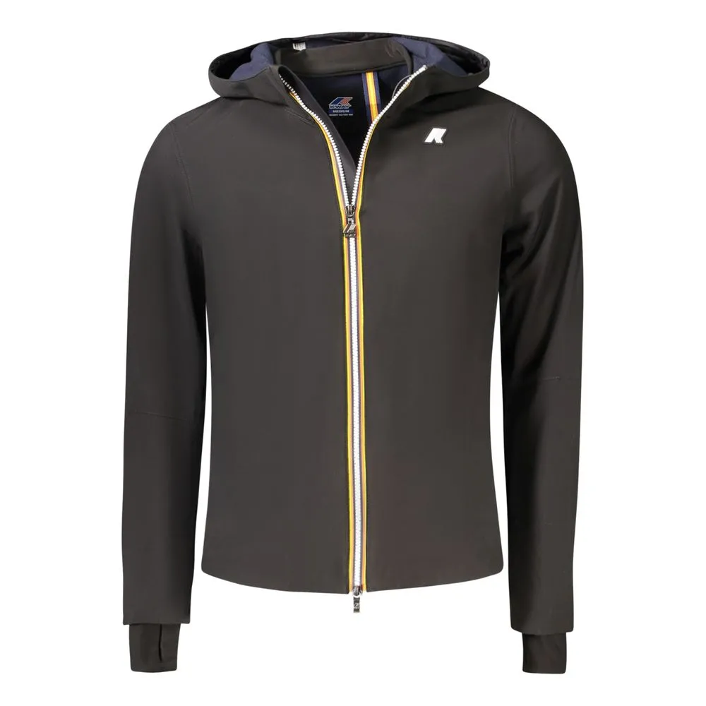 K-WAY Black Polyester Men Jacket