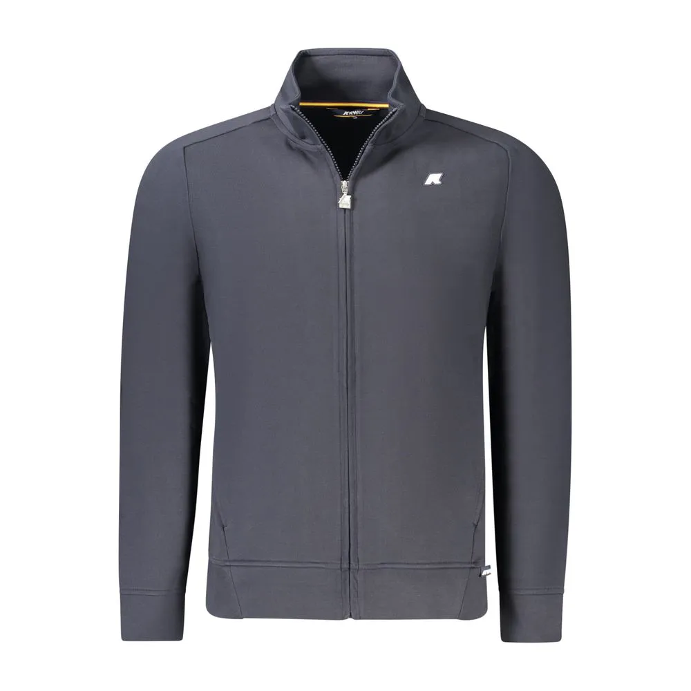 K-WAY Blue Cotton Men Sweater