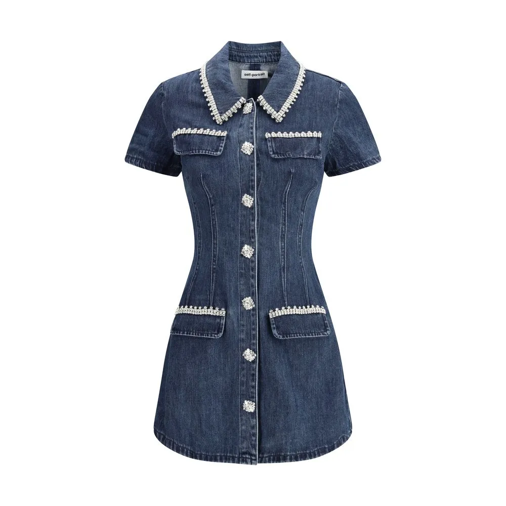 Self-Portrait Women's Chemisier Mini Dress