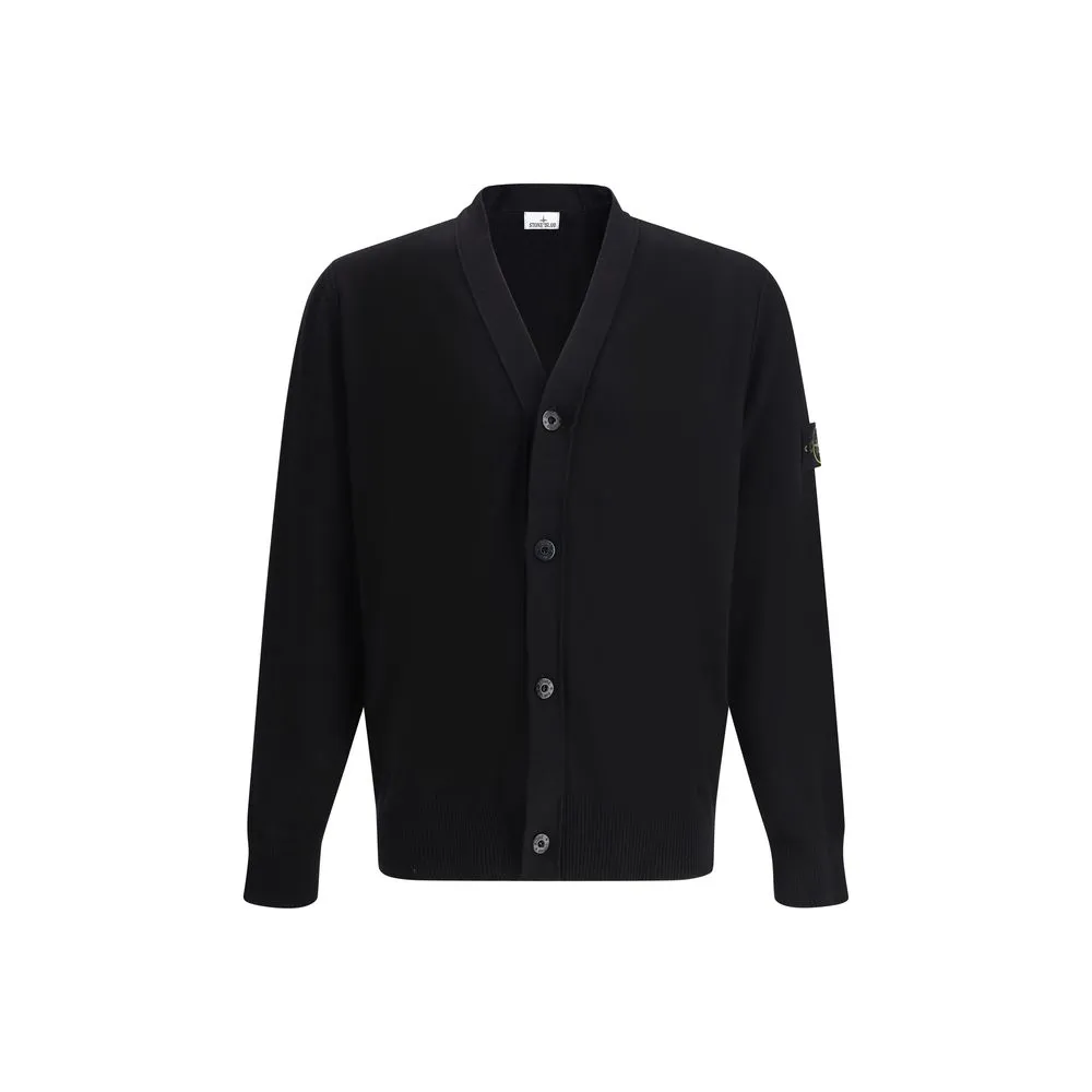 Stone Island Men's Monochrome Cardigan