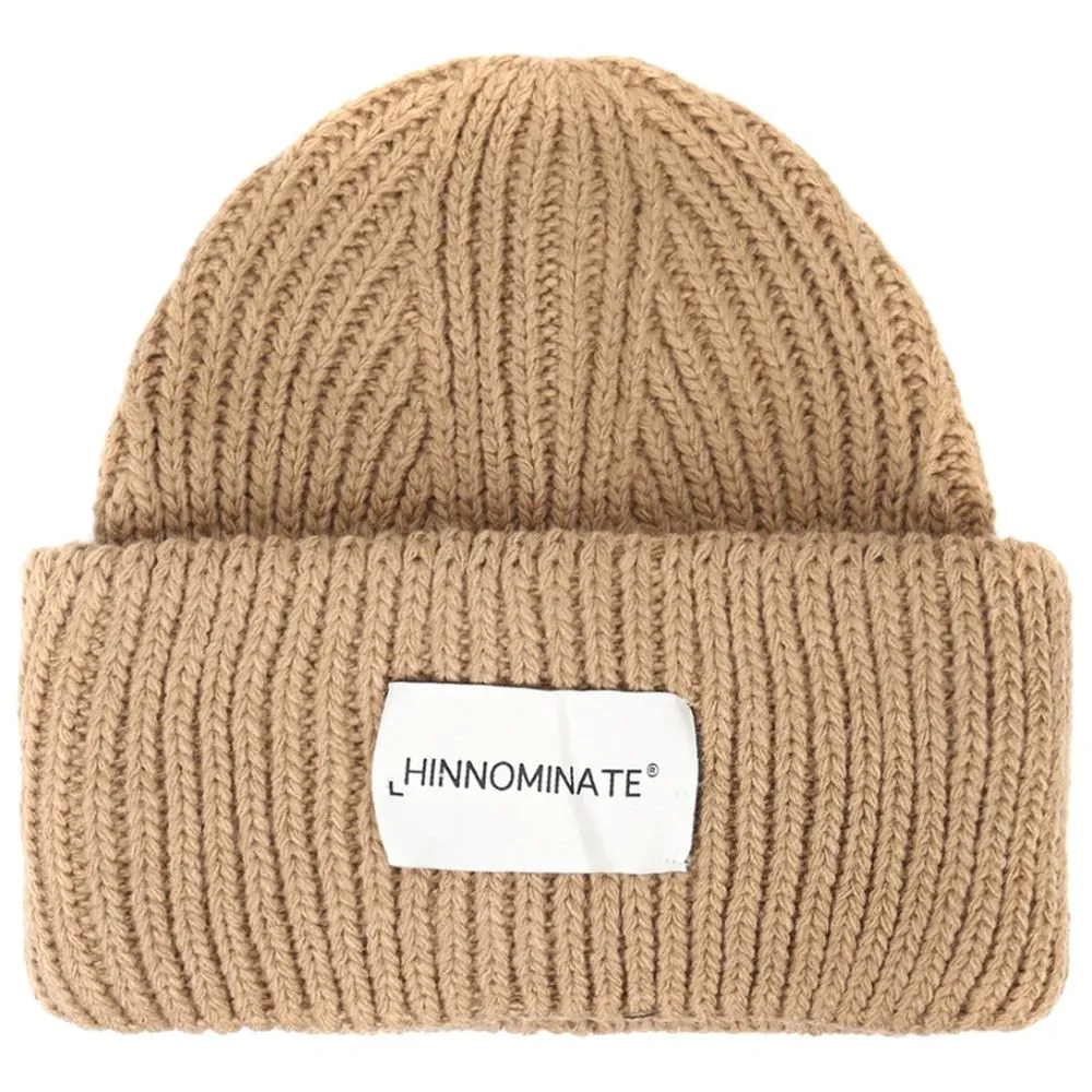 Hinnominate Men's Brown Acrylic Hats & Cap