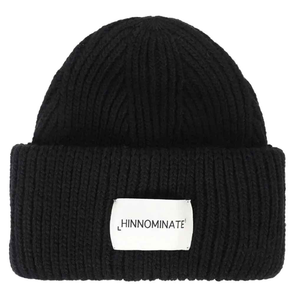 Hinnominate Men's Black Acrylic Hats & Cap