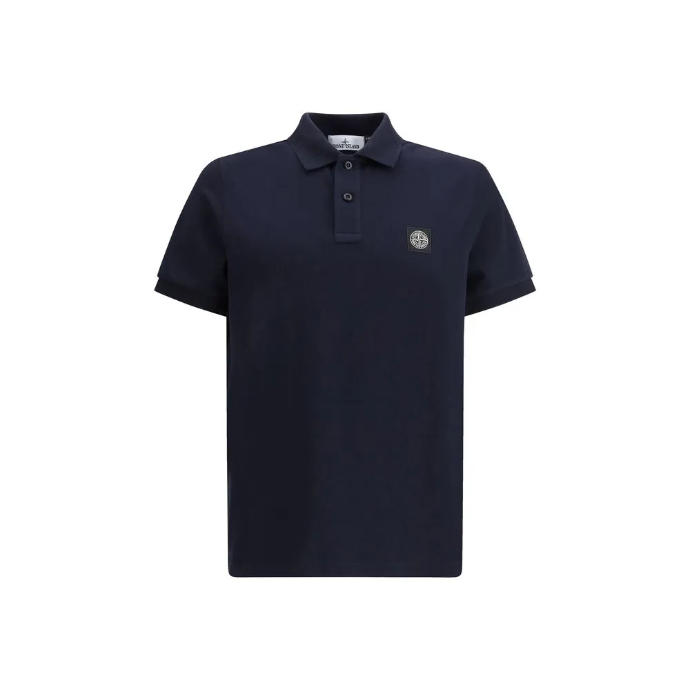 Stone Island Men's Logoed Polo Shirt