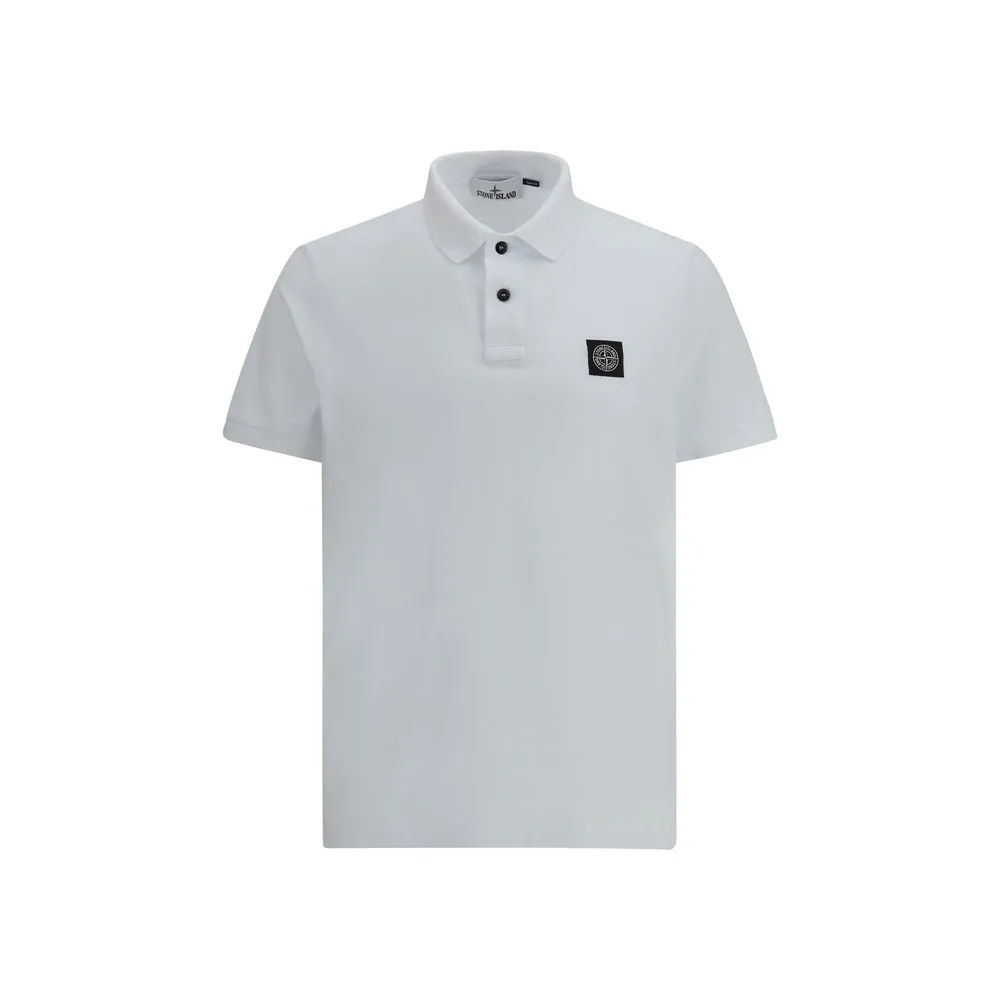 Stone Island Men's Logoed Polo Shirt