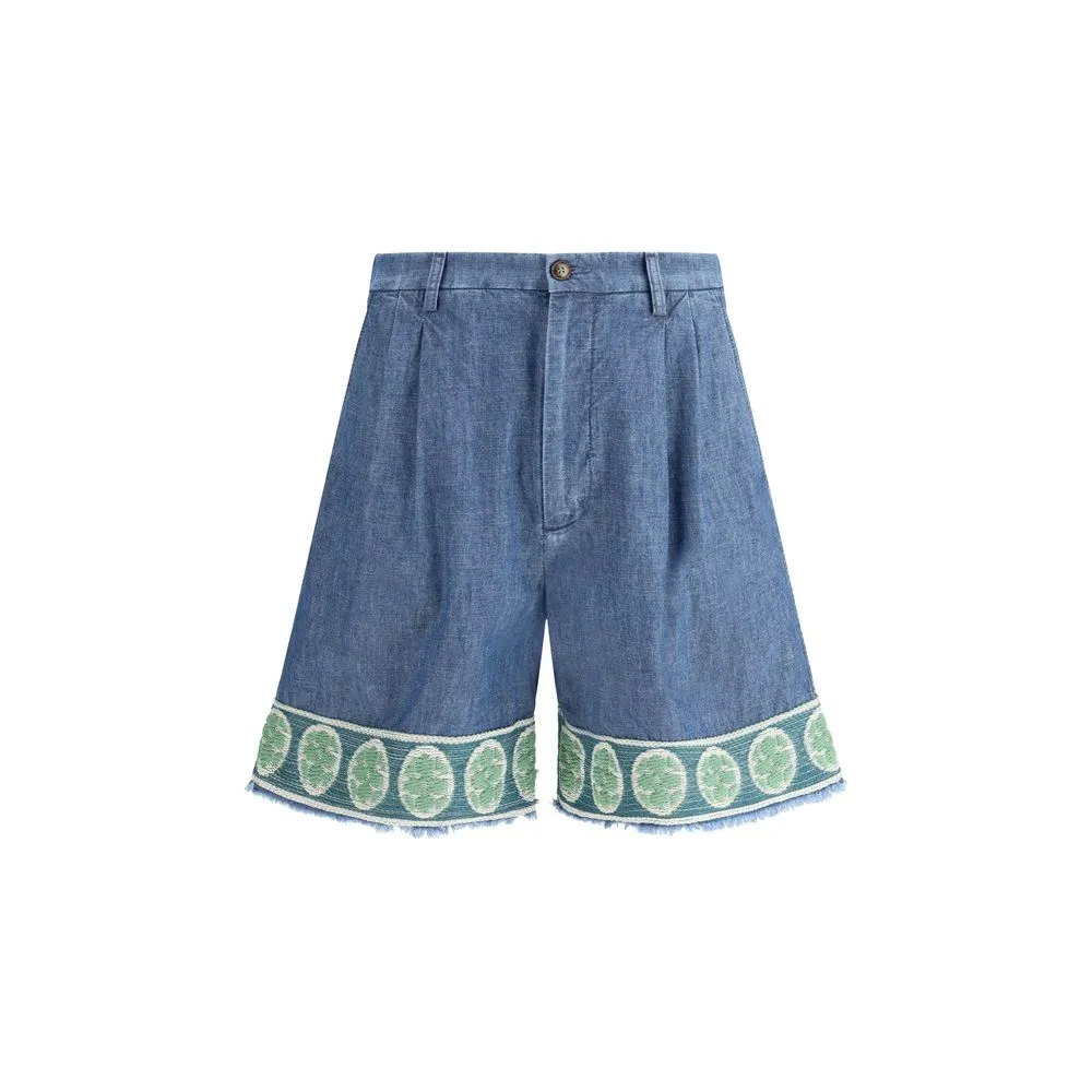 Valentino Men's Denim Shorts