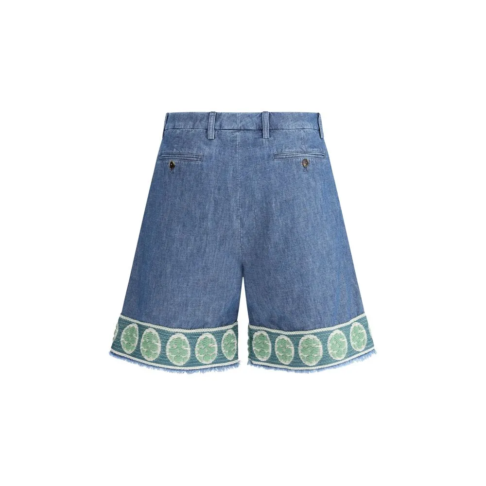 Valentino Men's Denim Shorts