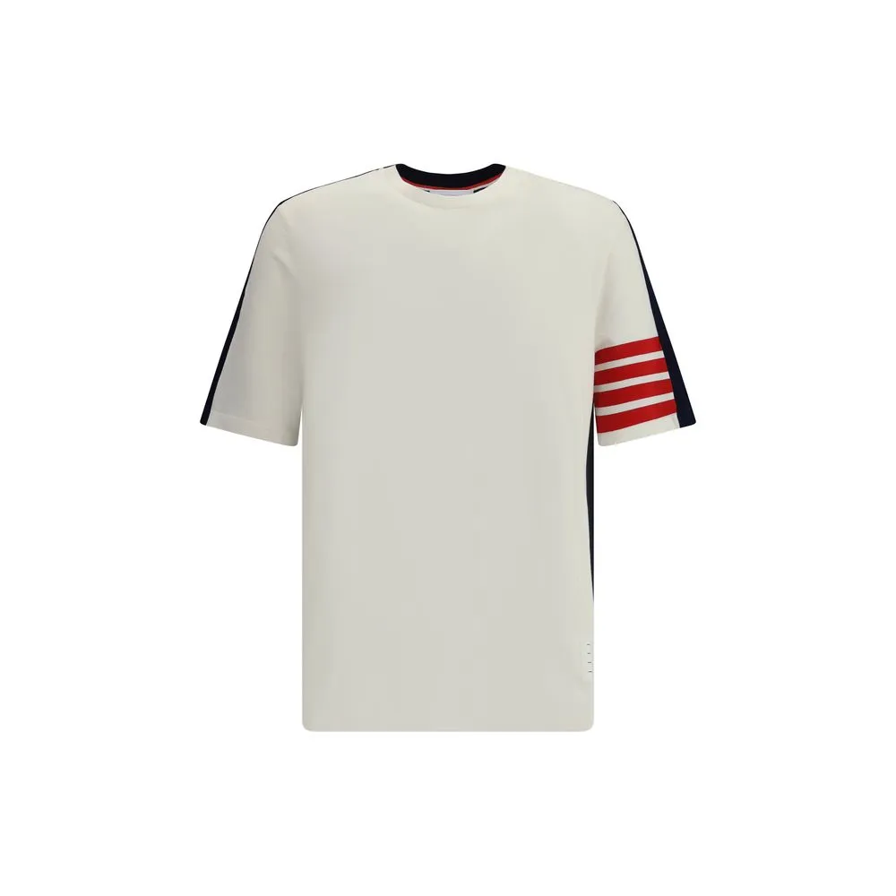 Thom Browne Men's T-Shirt with iconic bands