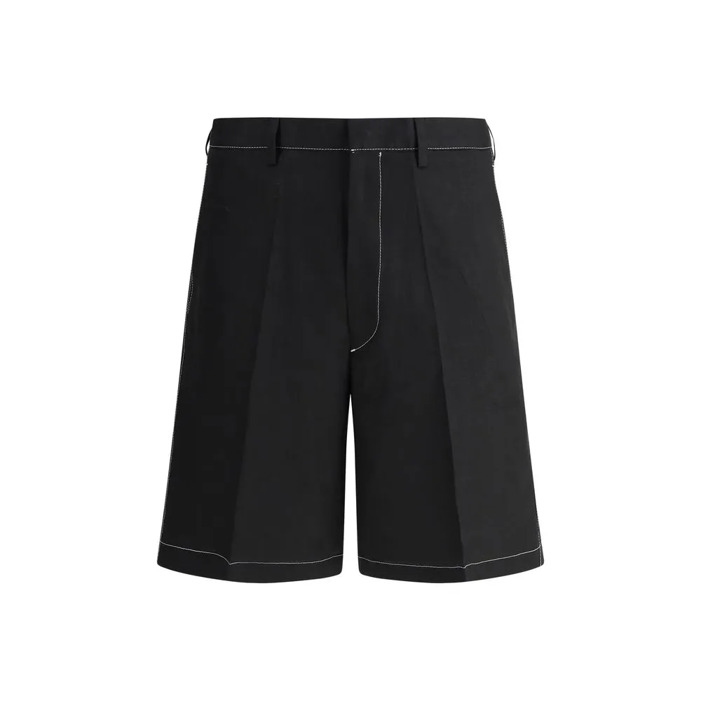 Prada Men's Contrast stitching Shorts