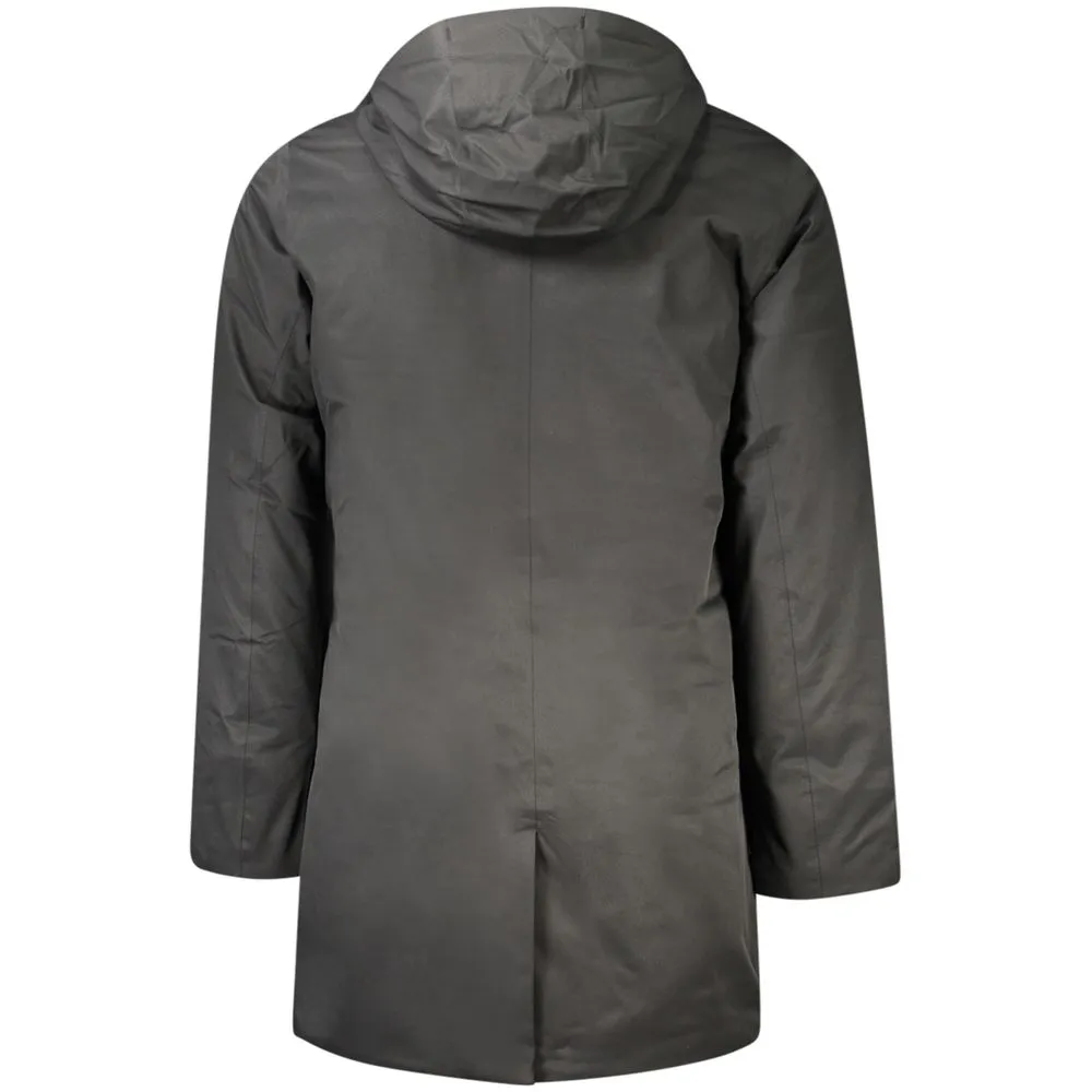 K-WAY Men's Black Polyester Mens Jacket