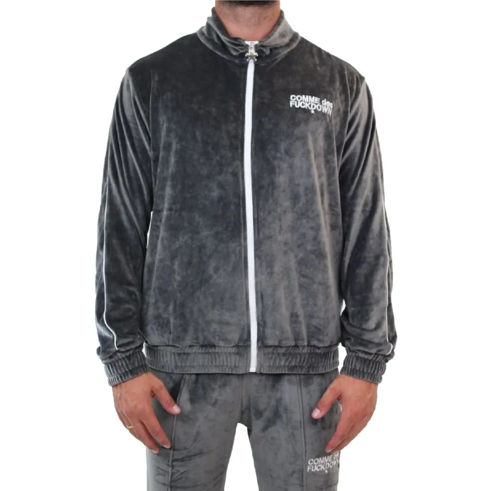 Comme Des Fuckdown Men's Gray Polyester Sweater