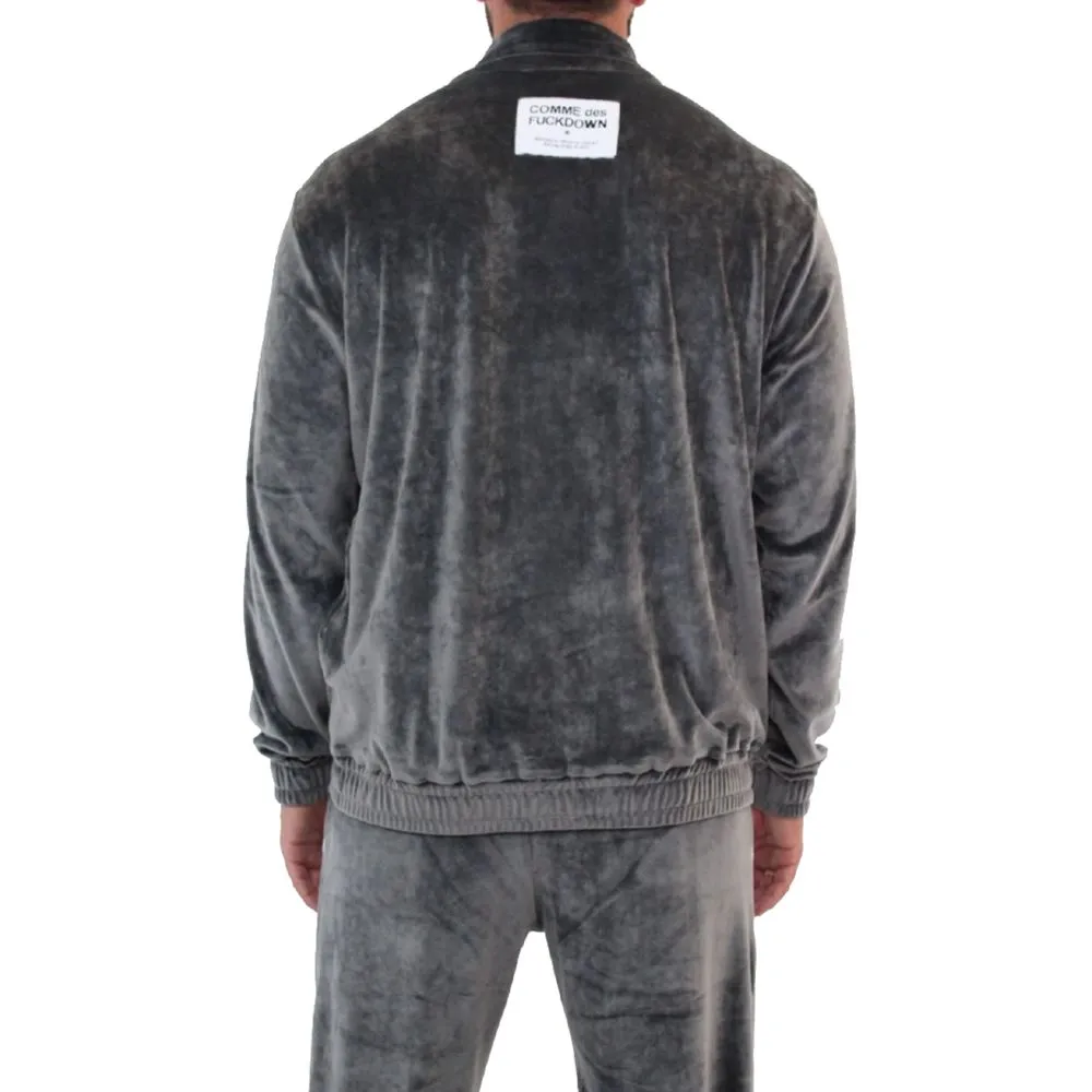 Comme Des Fuckdown Men's Gray Polyester Sweater