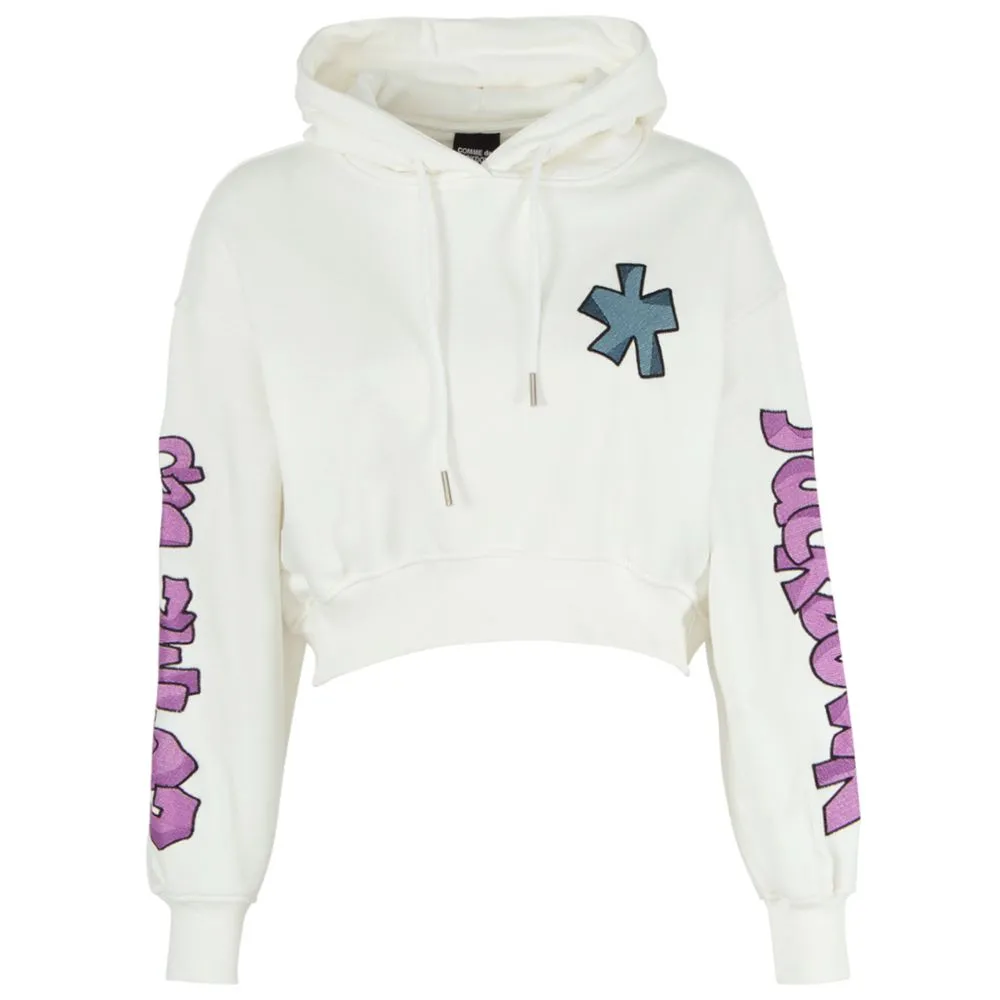 Comme Des Fuckdown Women's White Cotton Sweater