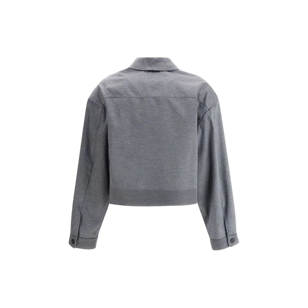 Miu Miu Women's Mélange zip Jacket