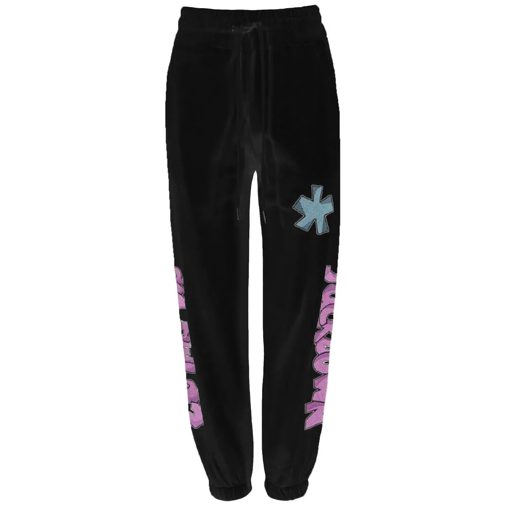 Comme Des Fuckdown Women's Black Cotton Jeans & Pant