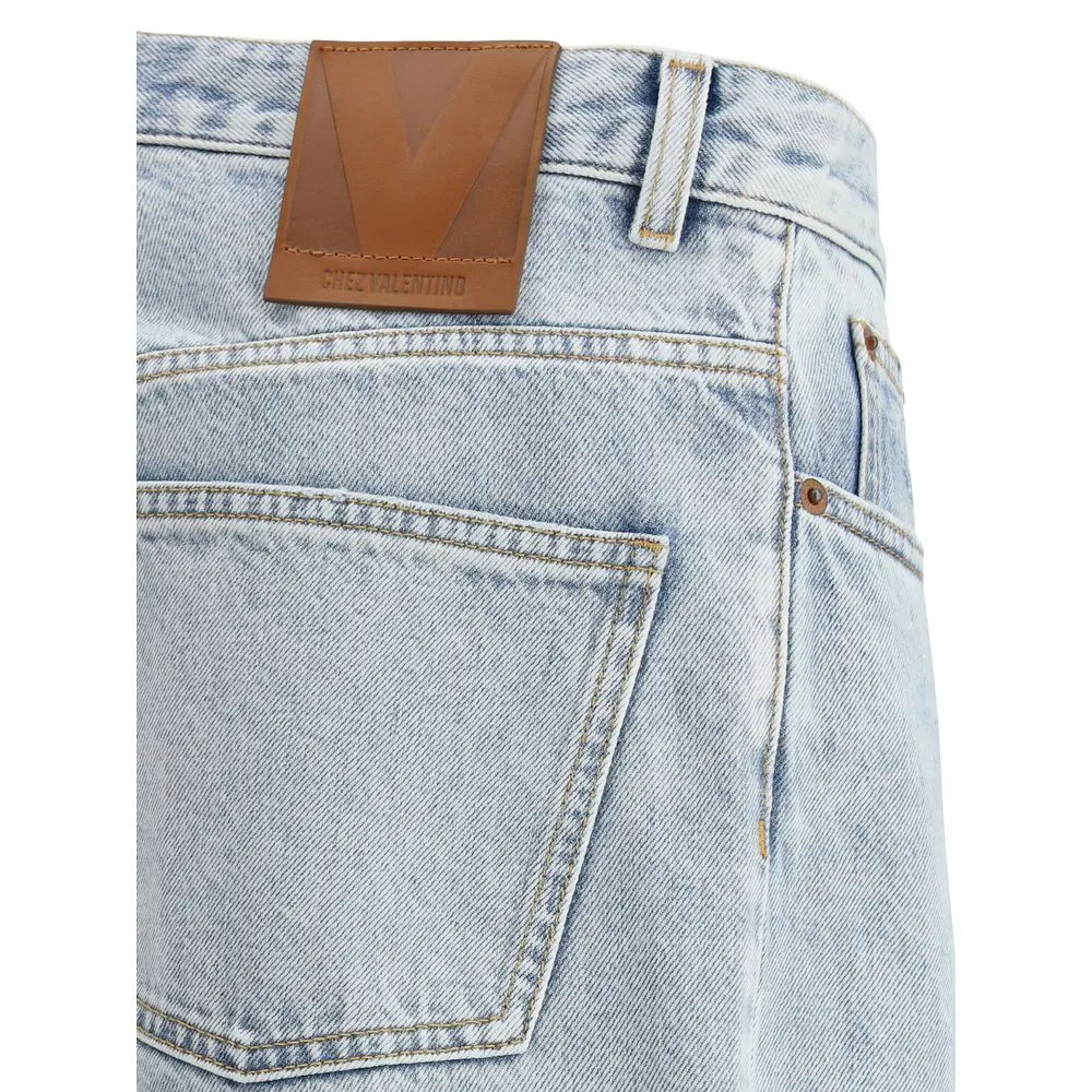 Valentino Men's Baggy Jeans