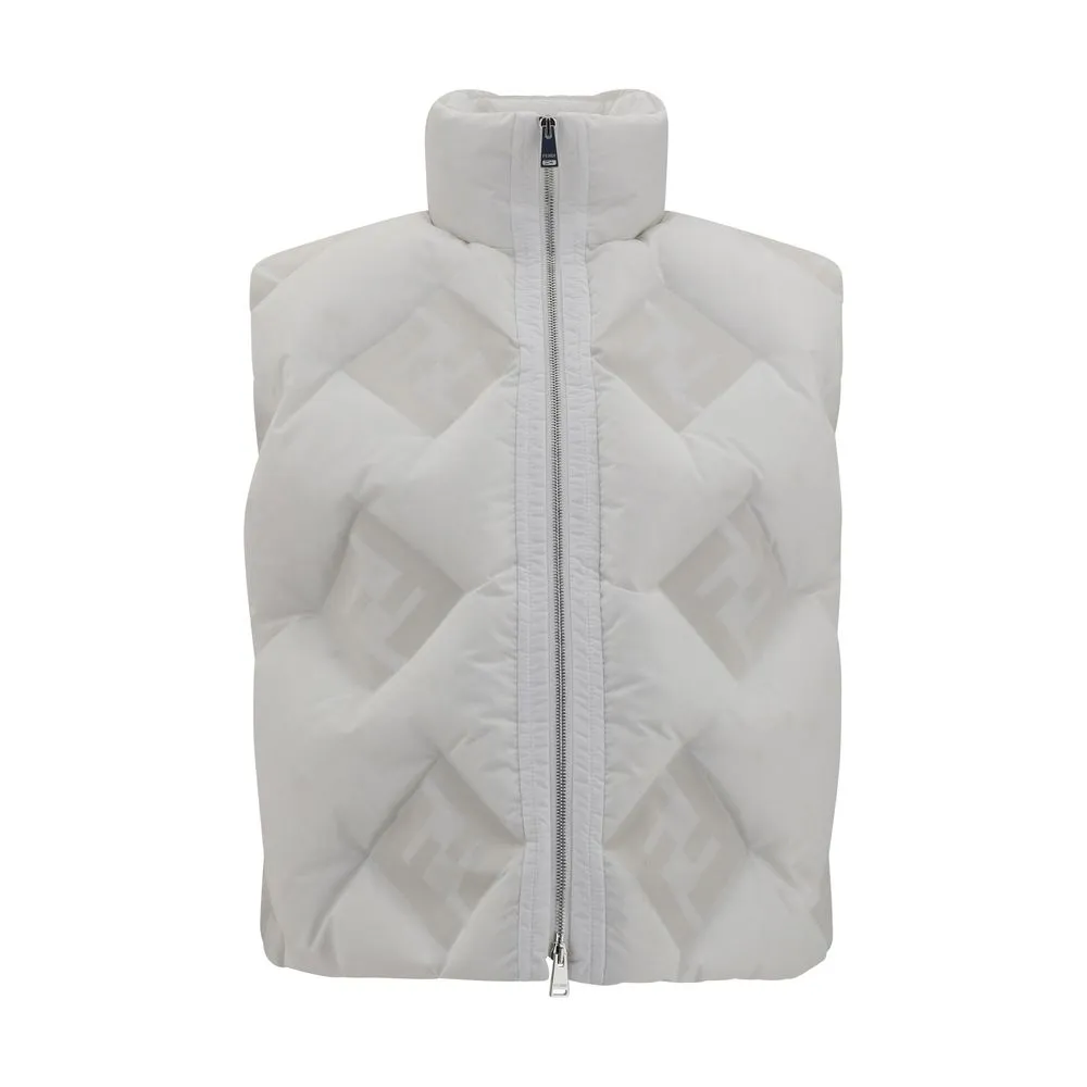 Fendi Women's Logo's Down Vest