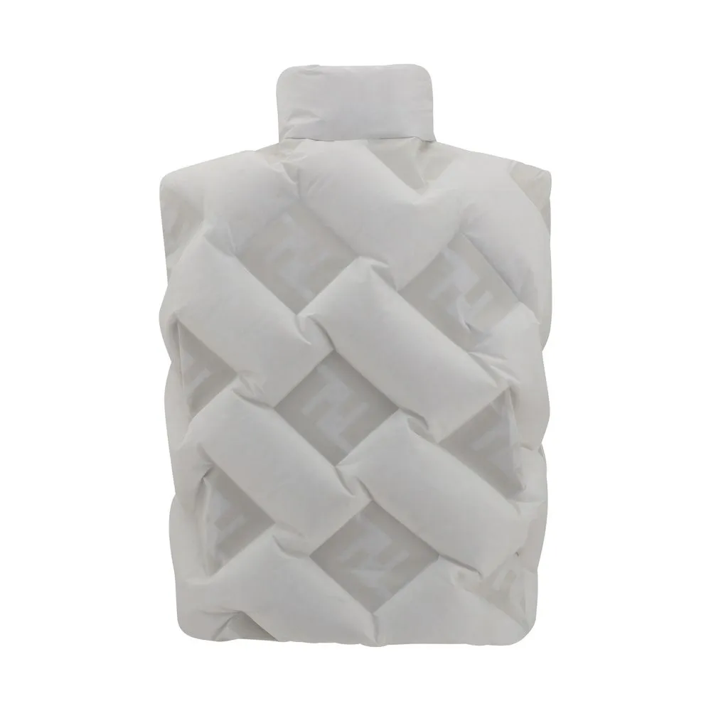 Fendi Women's Logo's Down Vest