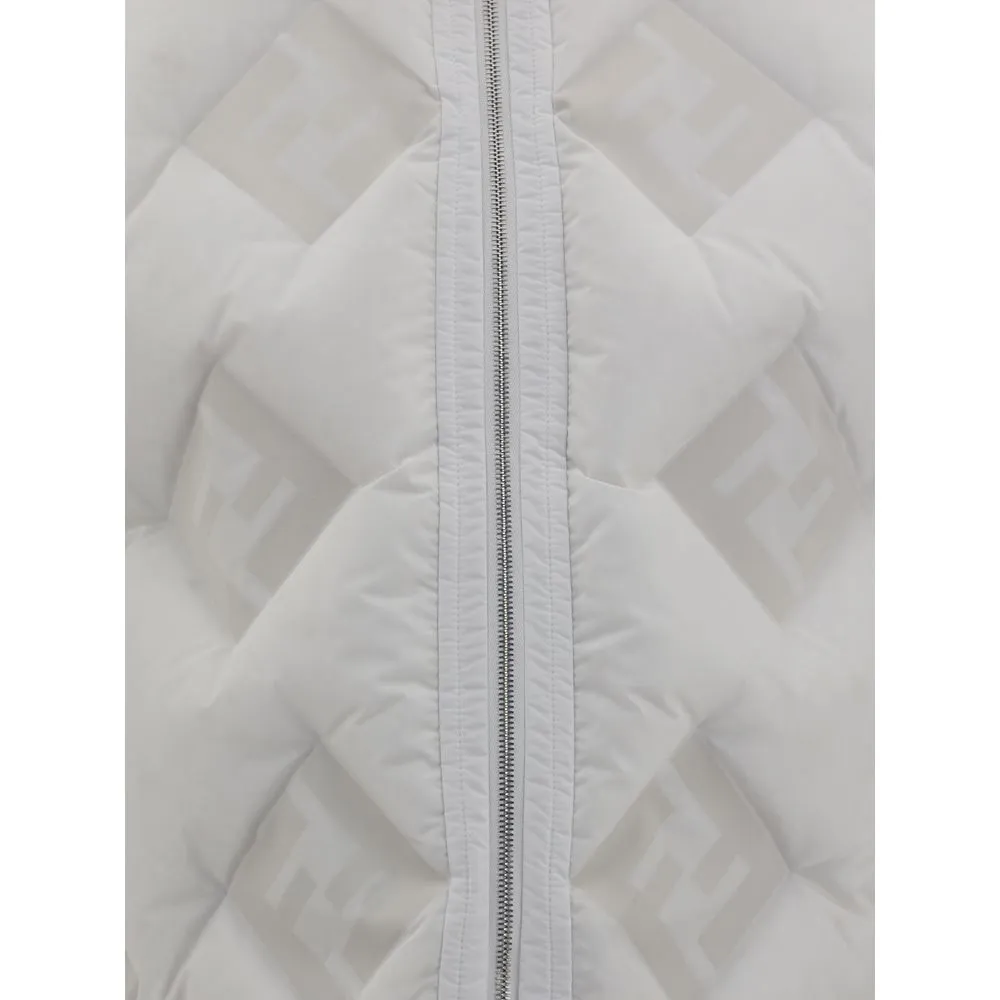 Fendi Women's Logo's Down Vest