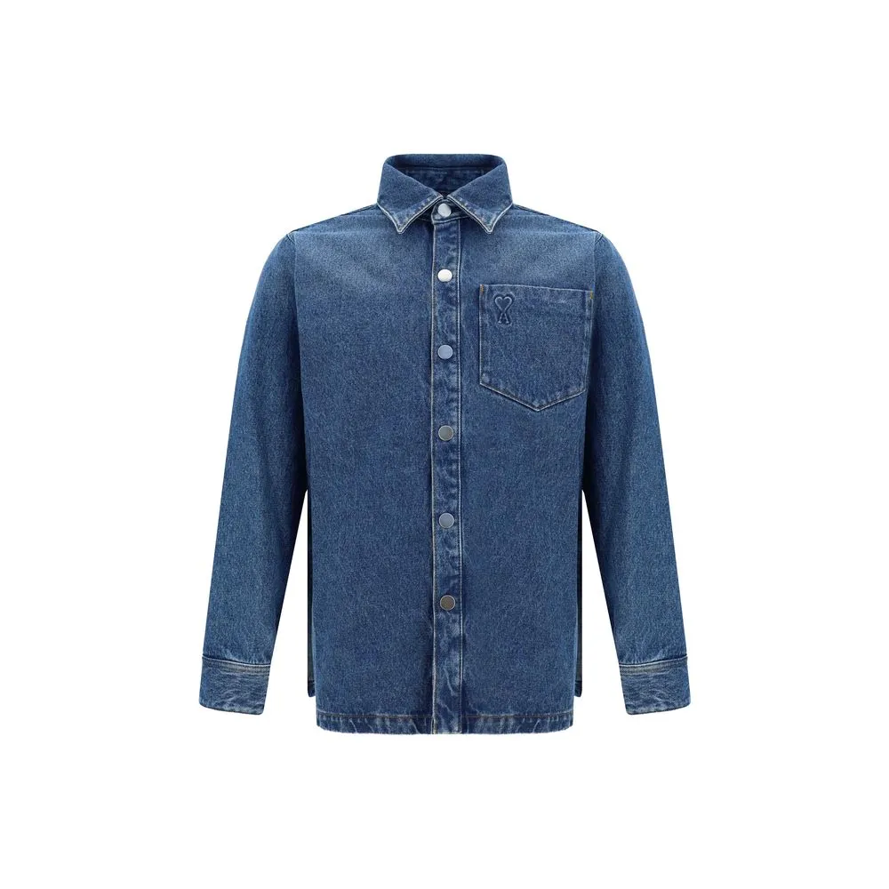 Ami Paris Men's Denim Shirt