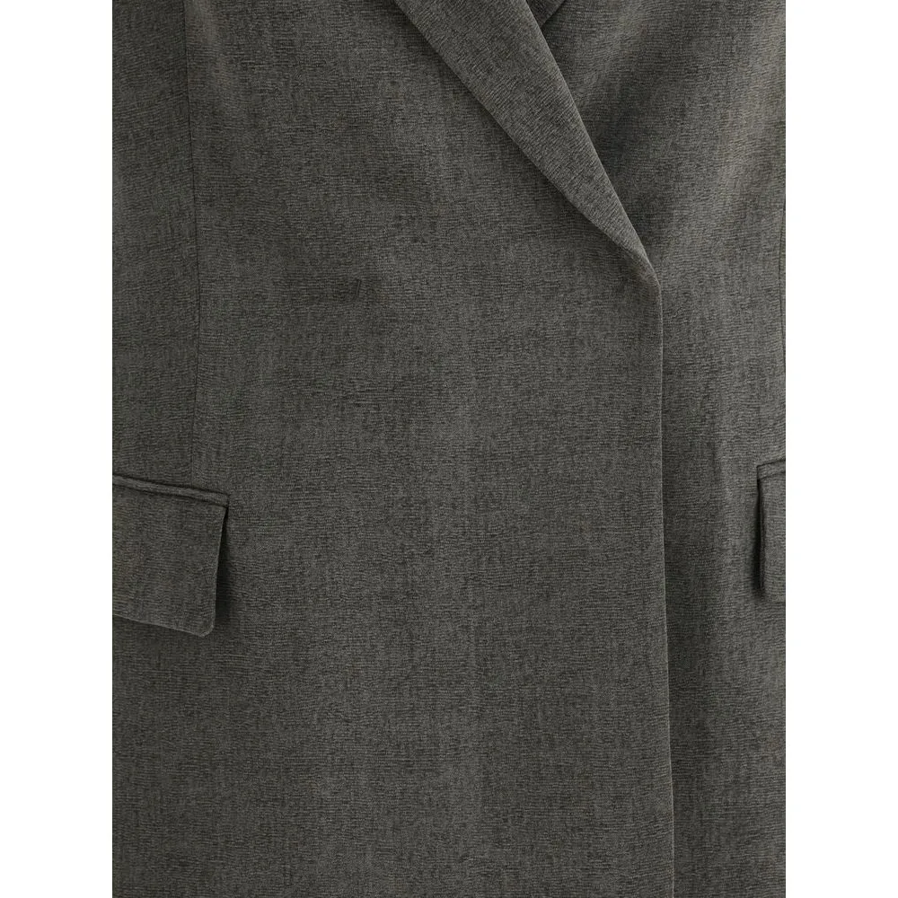 Giorgio Armani Women's Double-breasted satin Blazer