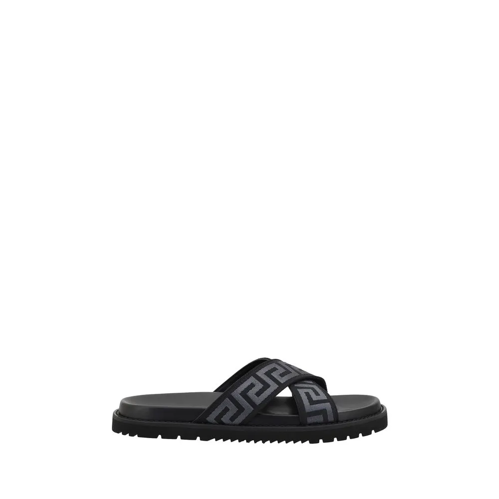 Versace Men's Greca pattern Sandals