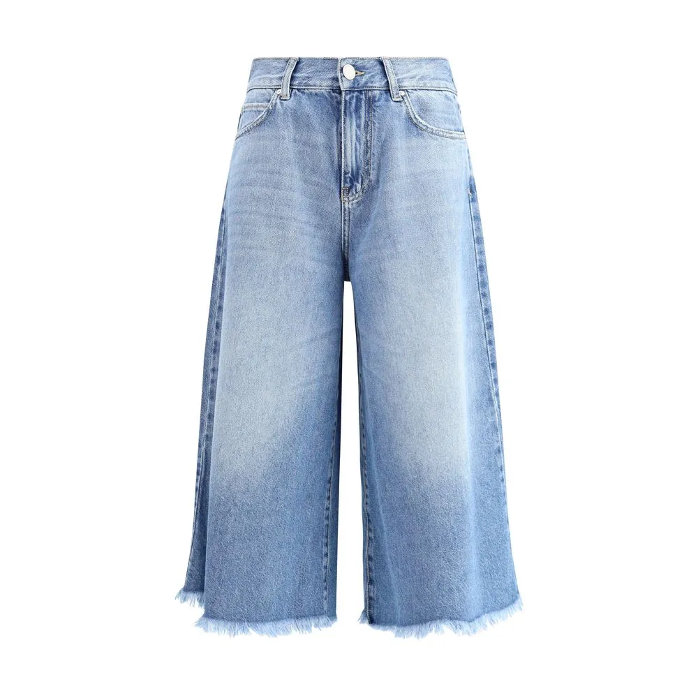 PINKO Women's Knee-length denim shorts