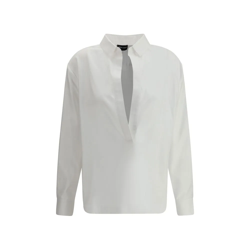 Giorgio Armani Women's V-neck Shirt