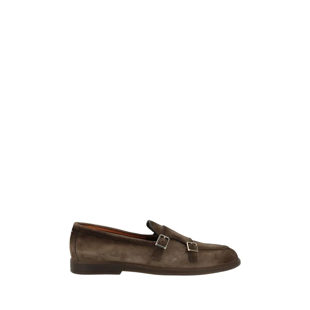 Santoni Men's Leather Loafers