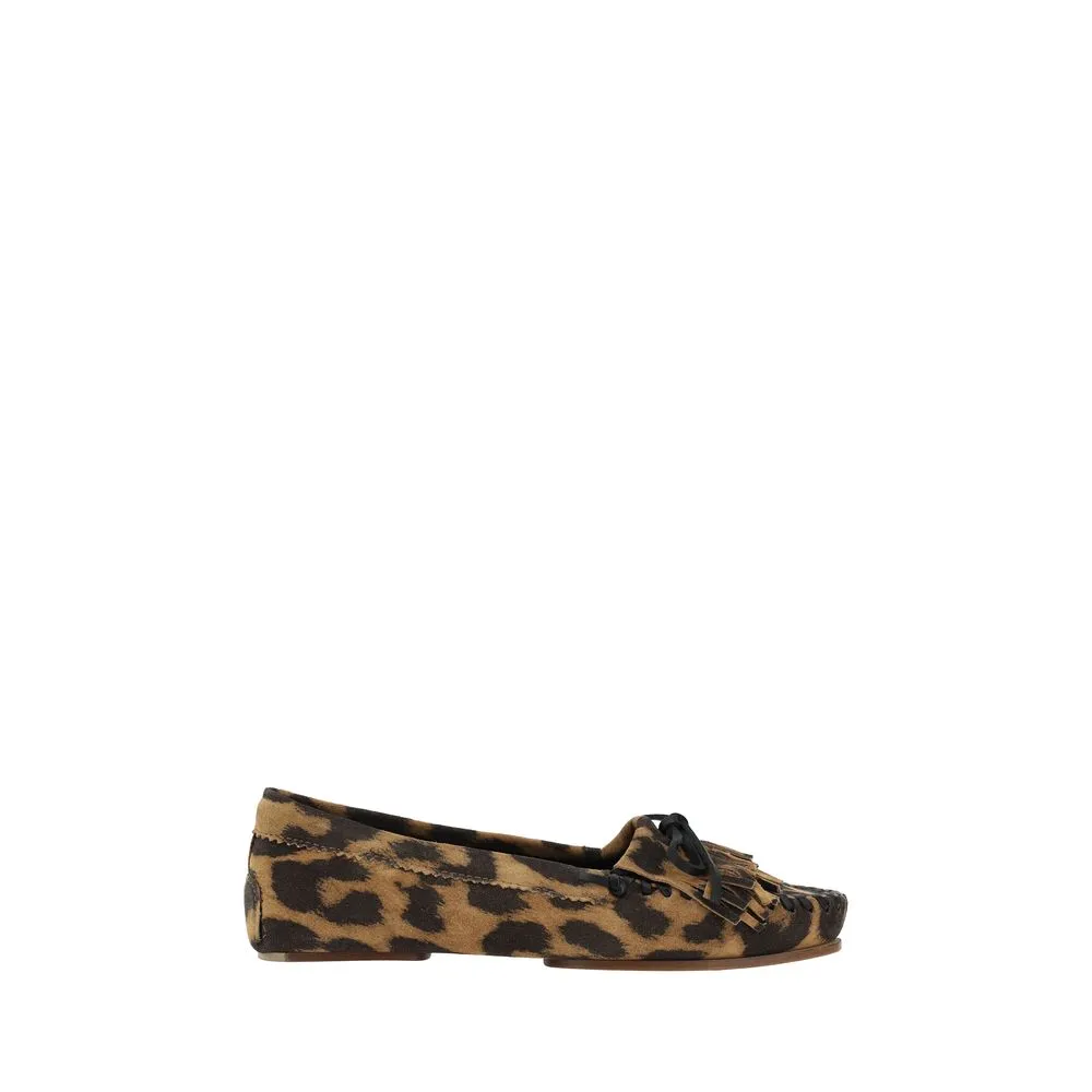 Paris Texas Women's Leopard print Indiana Loafers