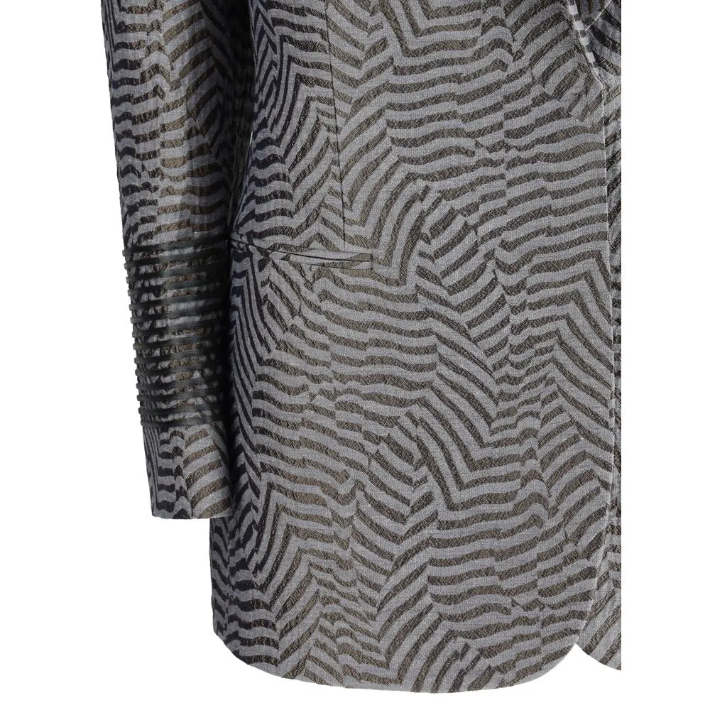 Giorgio Armani Women's Embroidered striped Blazer